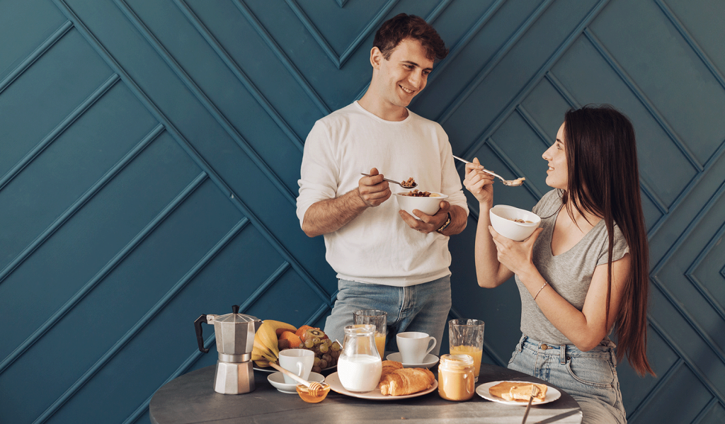 Śniadanie w Dietach Rocket Food Cateringu Dietetycznym
